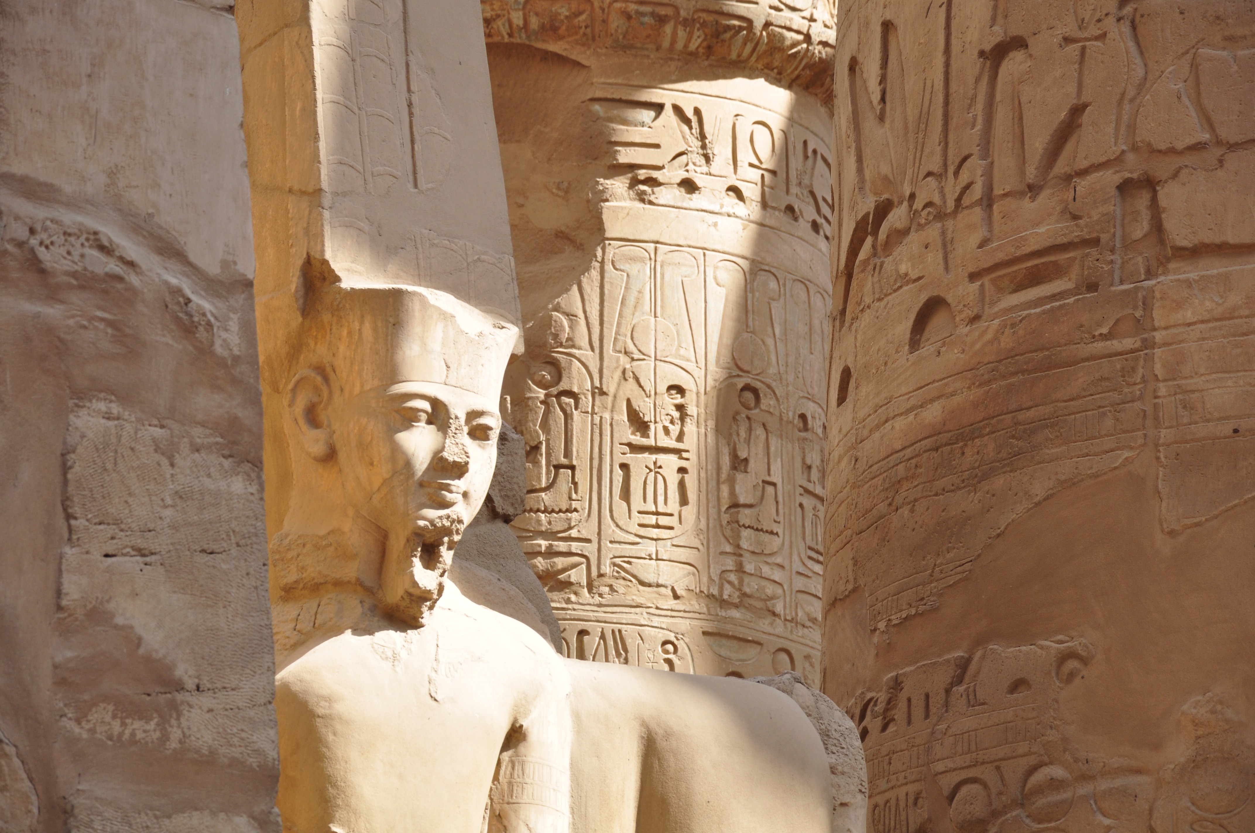 Pharaoh, Egyptian Temple, Egypt, Travel, statue, travel destinations