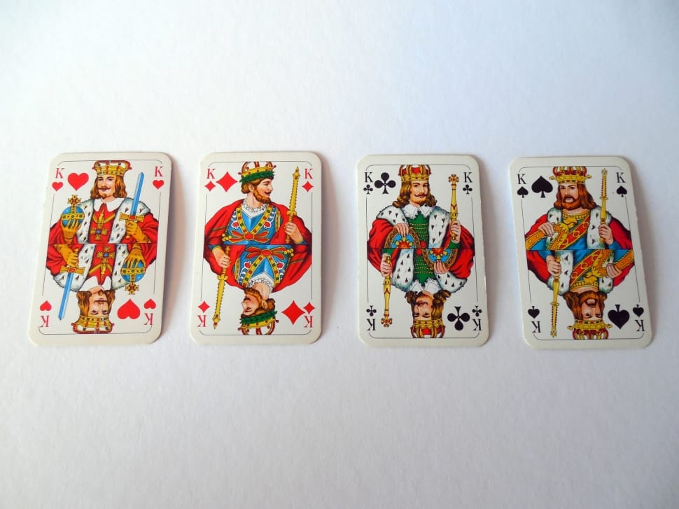 4 kings game card free image