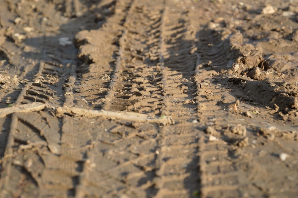 Mature, Tire Tracks, Arable, Profile, textured, nature preview