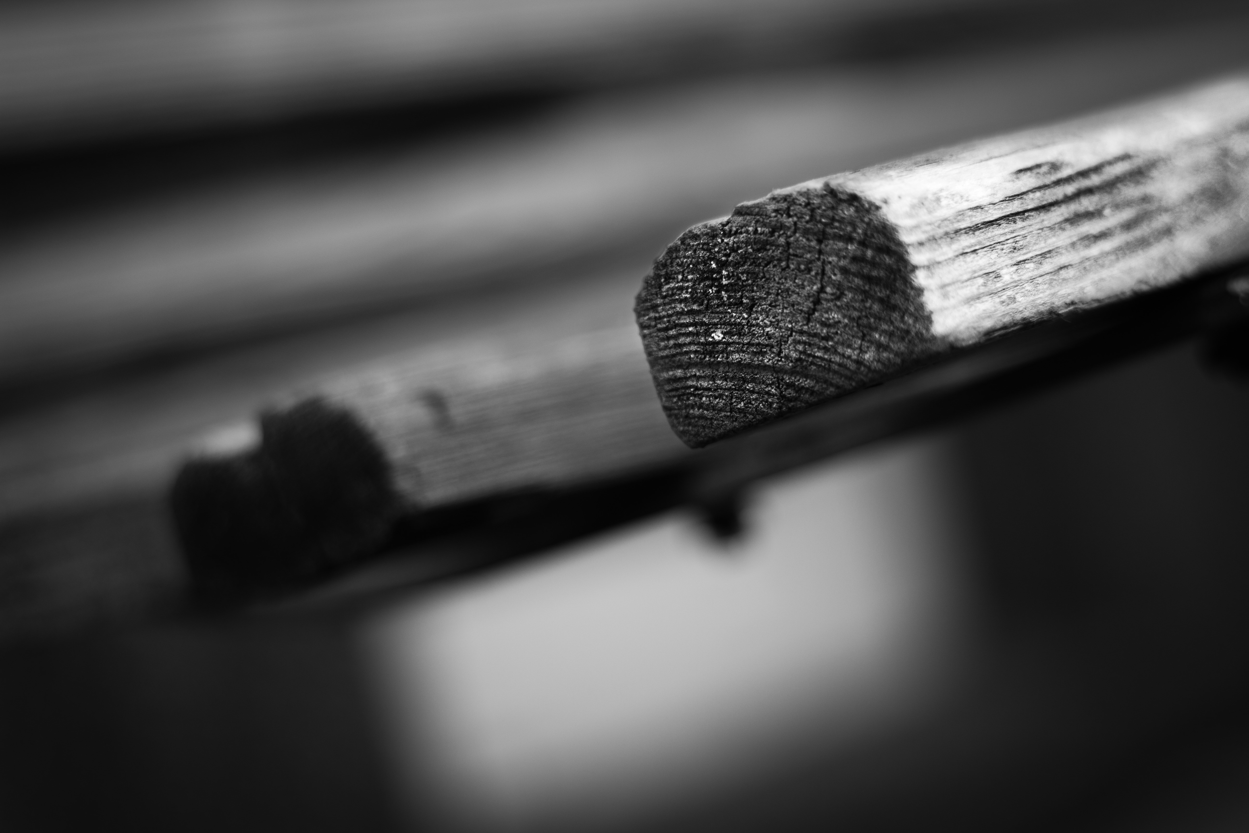 gray scale photography of plank