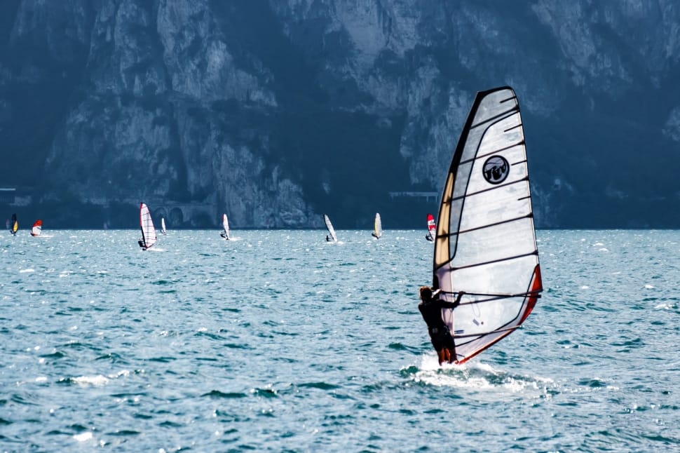 white and gray windsurf preview