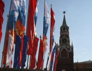 Kremlin, Victory Day Celebration, Flags, flag, patriotism thumbnail