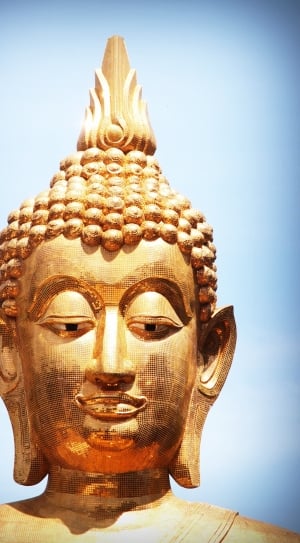 brown buddha's head thumbnail