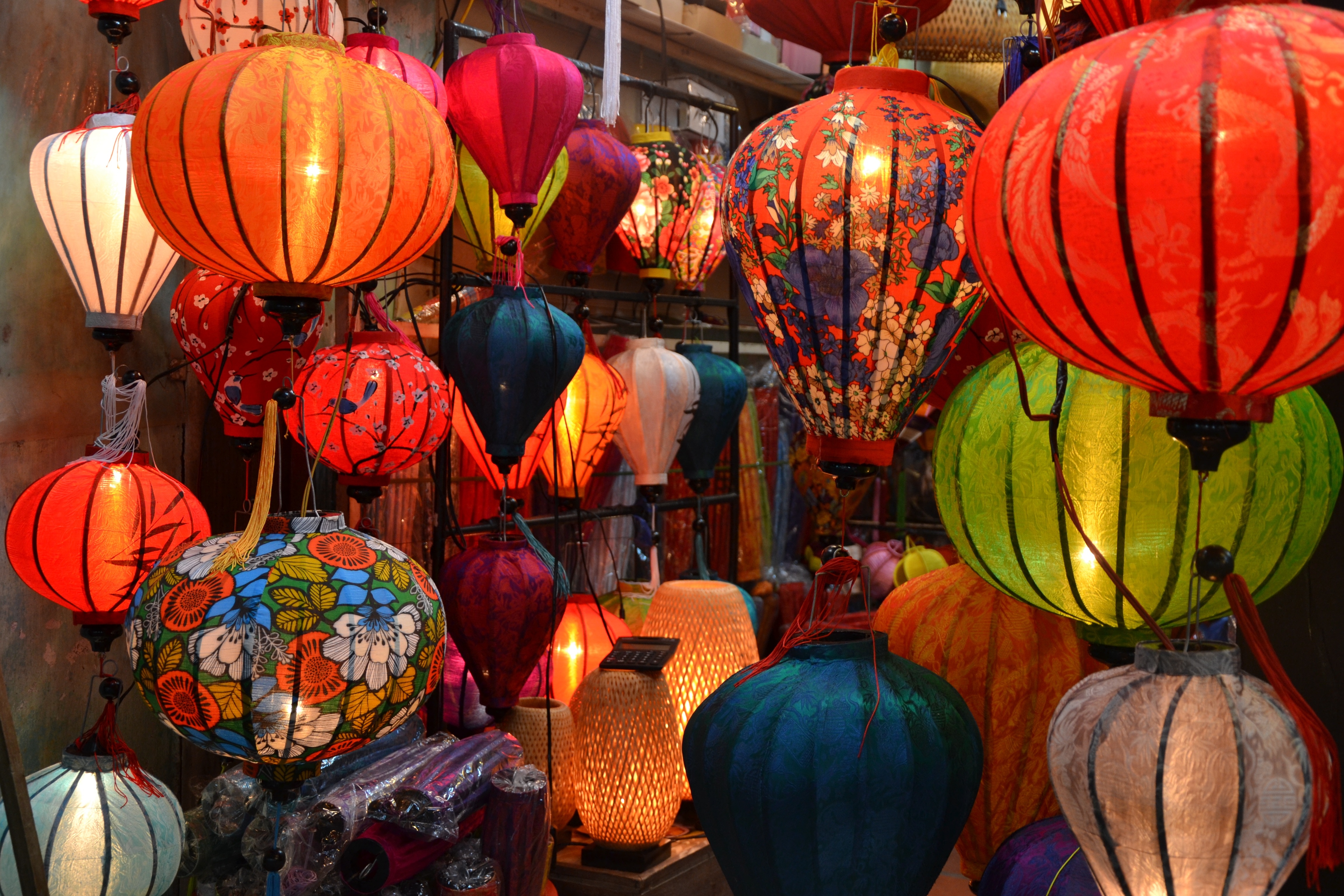 Color, Lampion, Light, Candle, Hell, Red, large group of objects, lantern