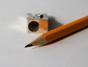 yellow pencil and sharpener thumbnail