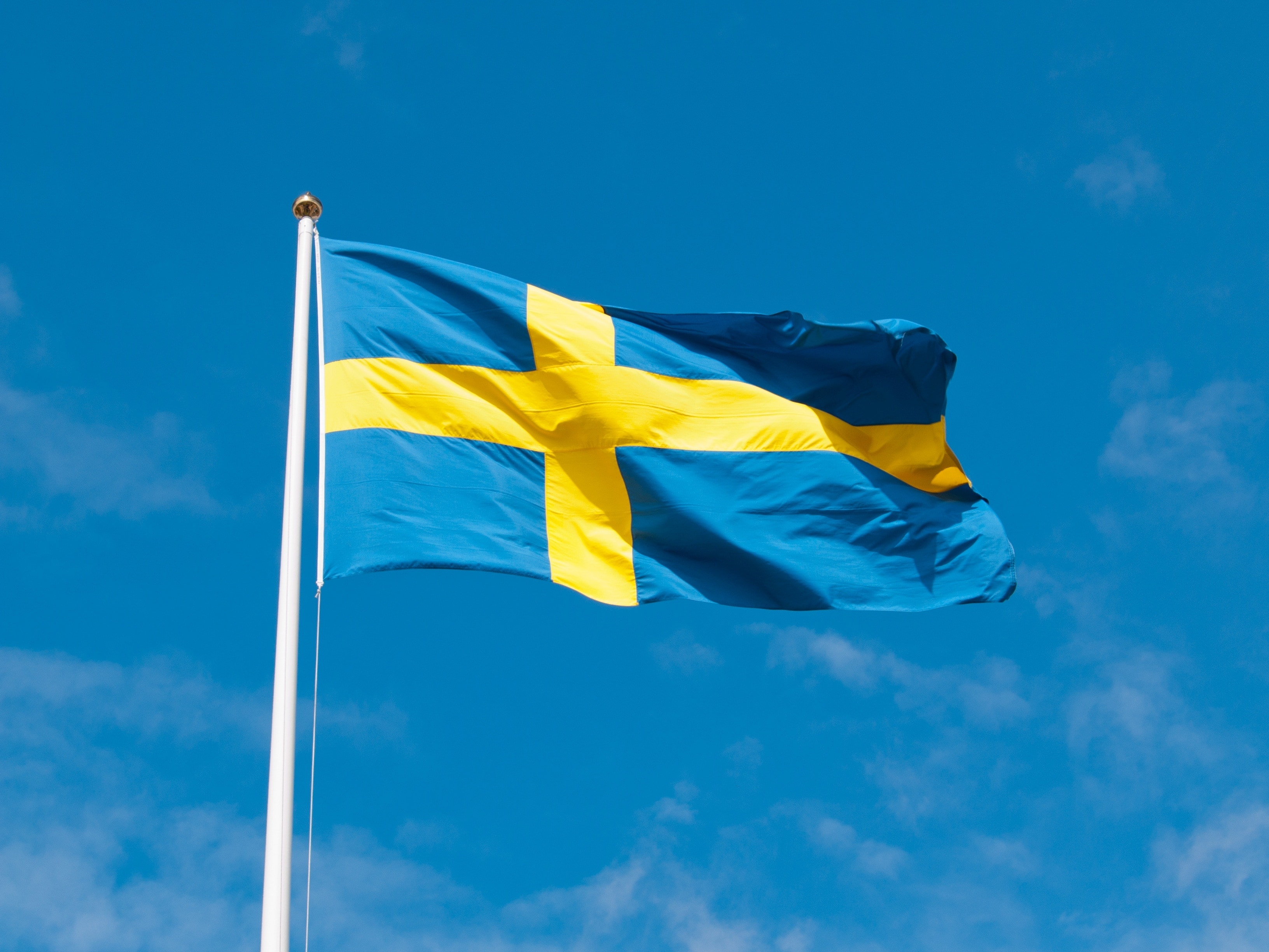 Himmel, Sweden, Swedish Flag, Flag, flag, patriotism