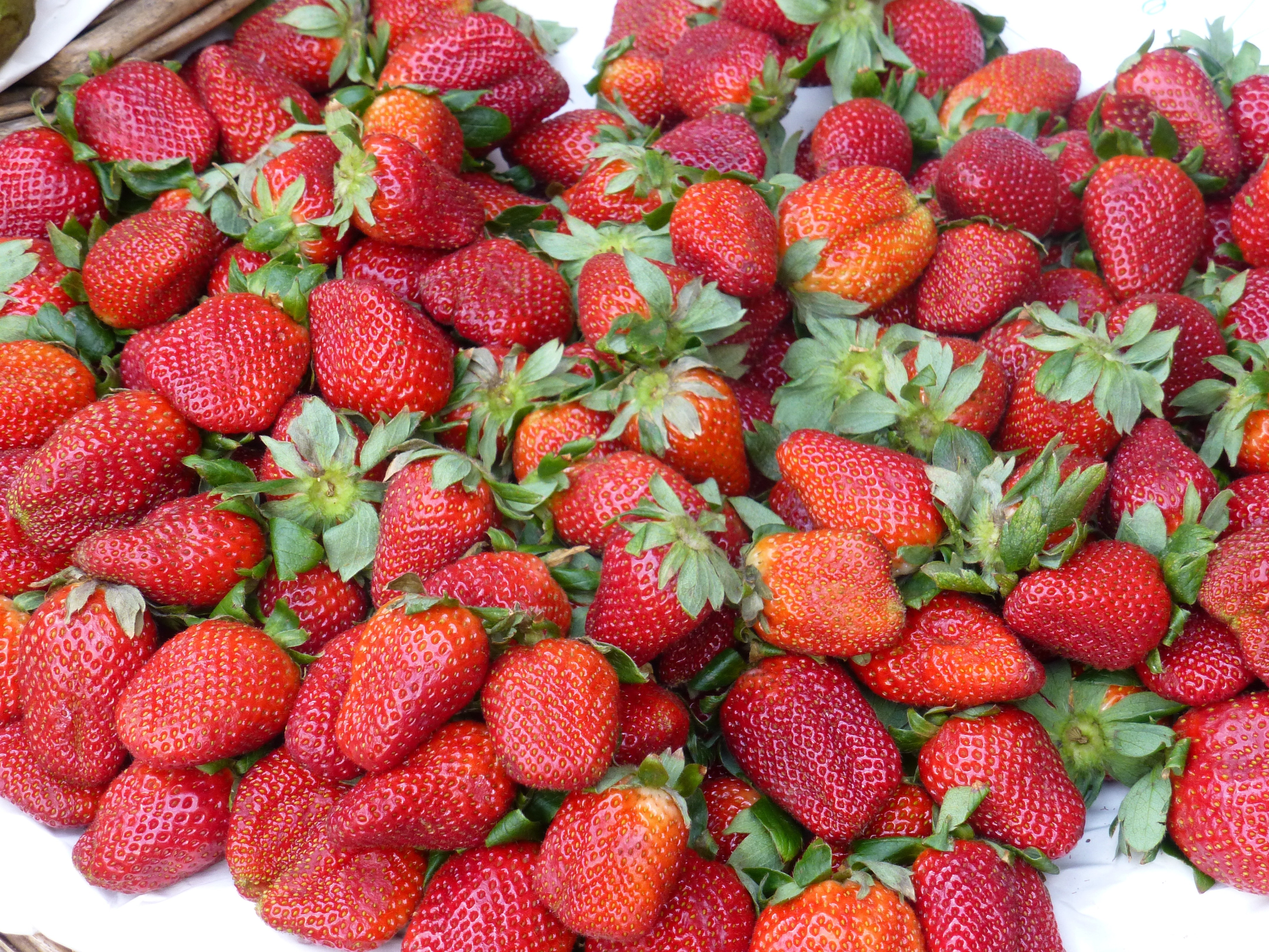 Summer, Strawberries, Sweet, Delicious, fruit, strawberry