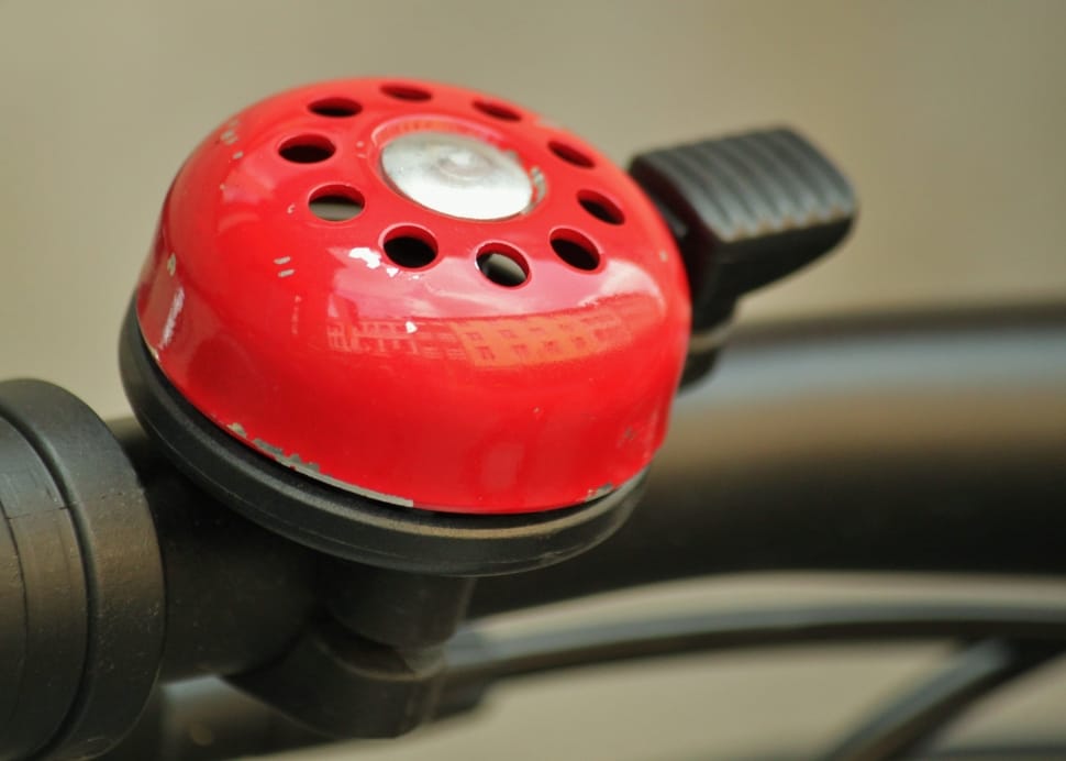 Bike Bell, Bicycle Accessories, Bell, red, close-up preview