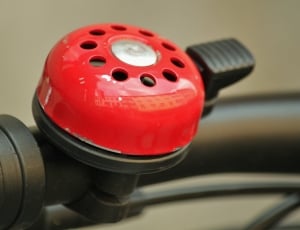 Bike Bell, Bicycle Accessories, Bell, red, close-up thumbnail
