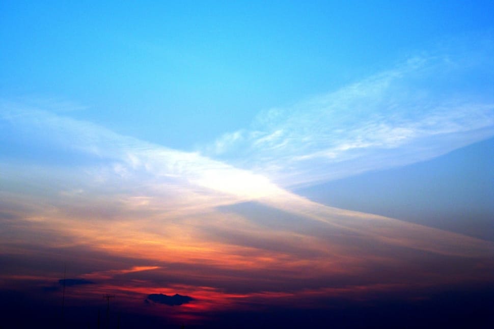 orange and blue sky free image | Peakpx