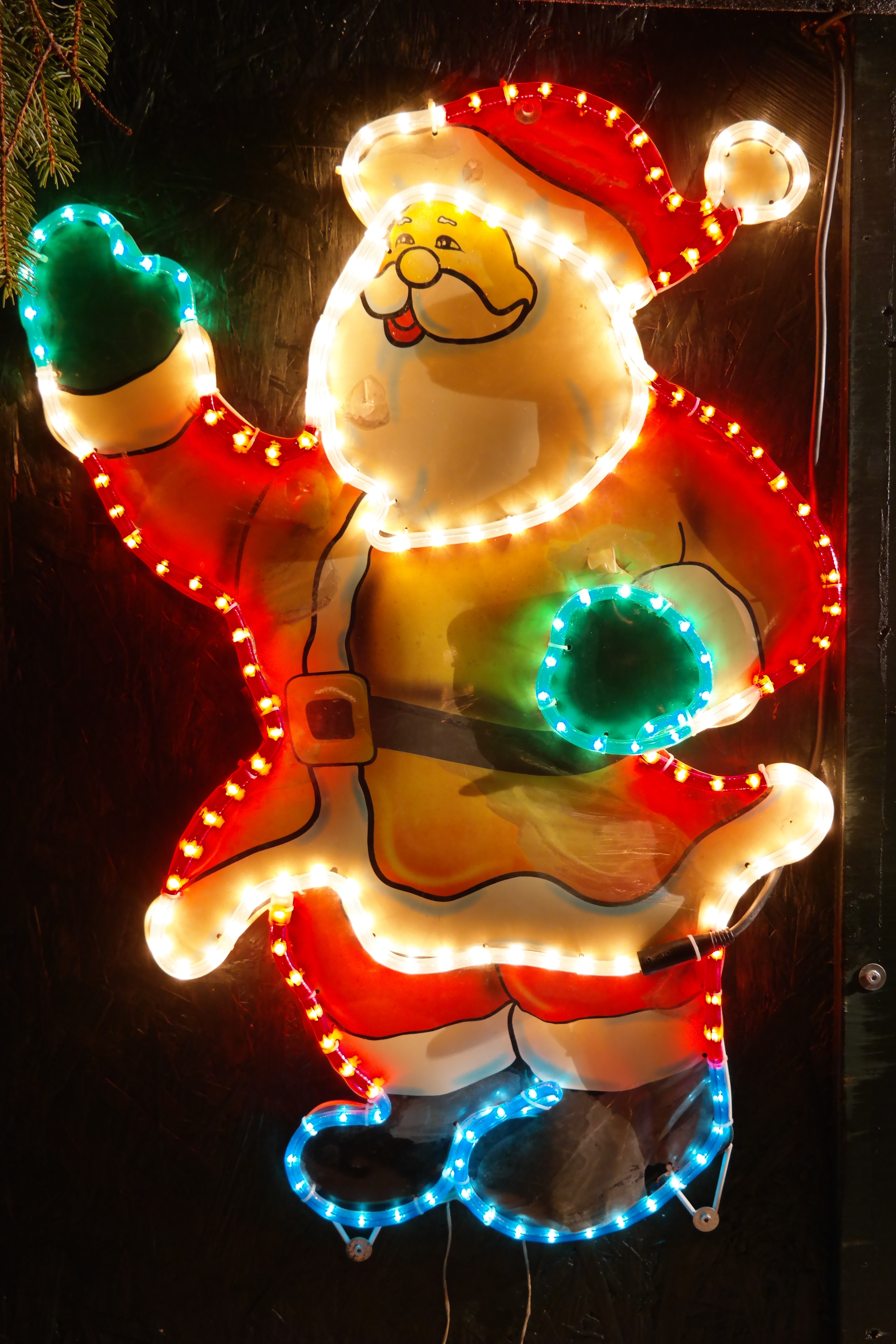 lighted Santa Claus Home decor