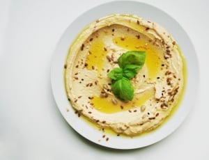 yellow dish on plate thumbnail