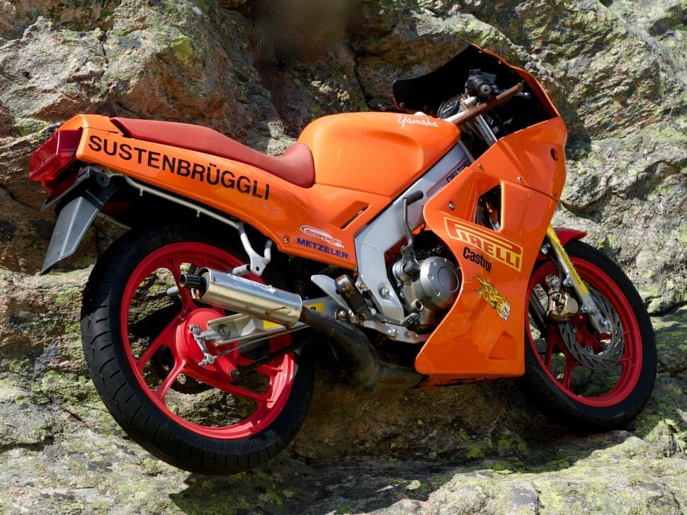 orange pirelli orange sports bike preview