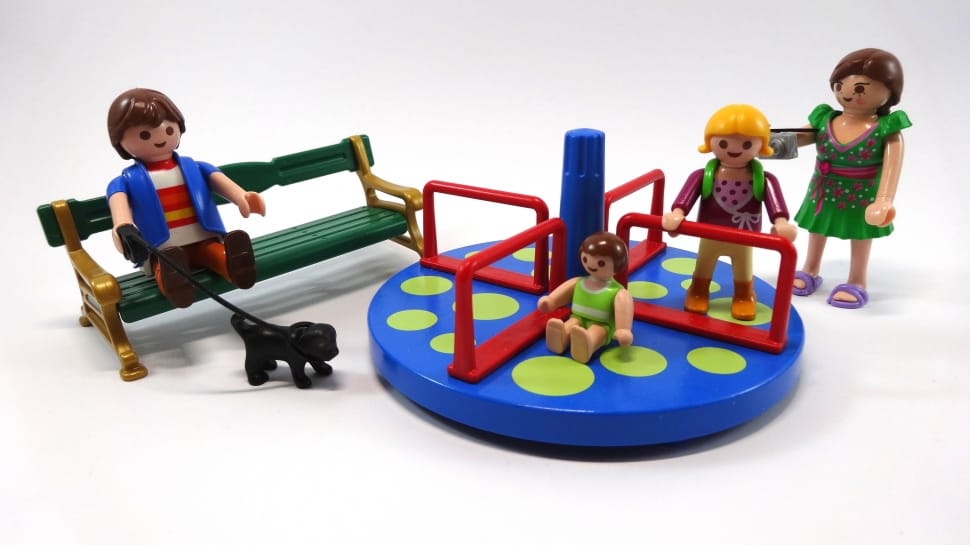 Playground, Carousel, Family, Children, childhood, toy preview