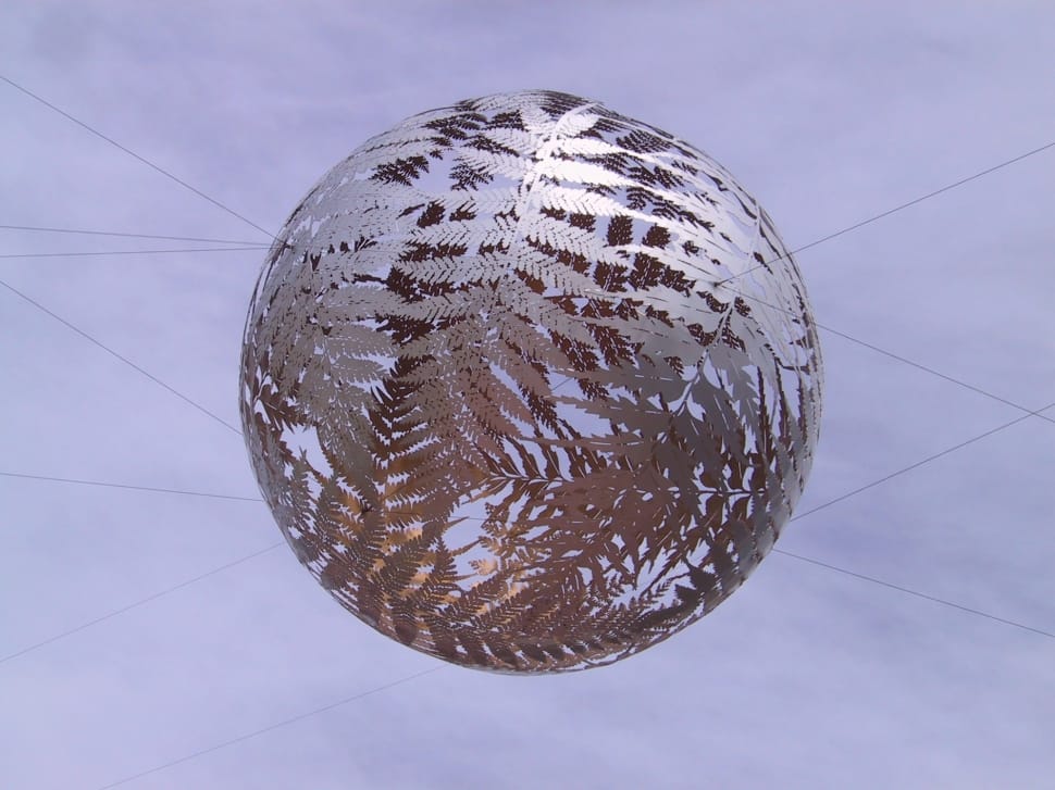 silver bauble preview