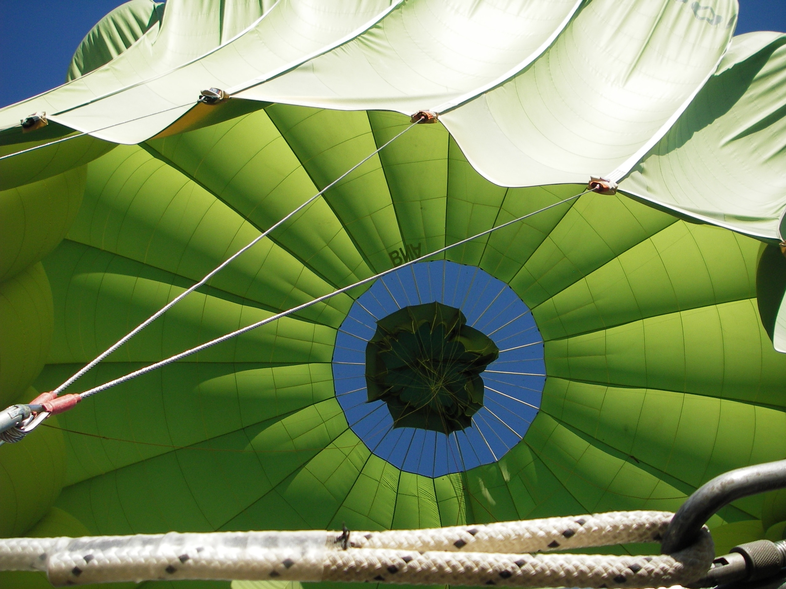 Fly, In The Air, Hot Air Balloon, Flight, green color, leaf