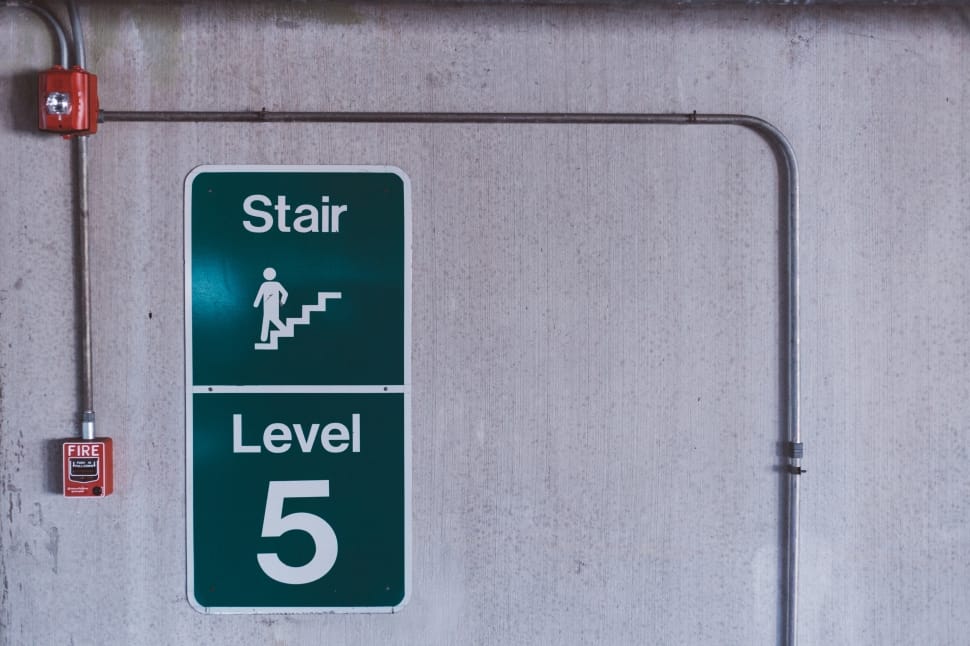 stair level 5 signage preview