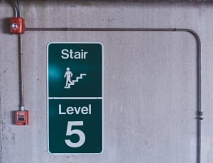 stair level 5 signage thumbnail