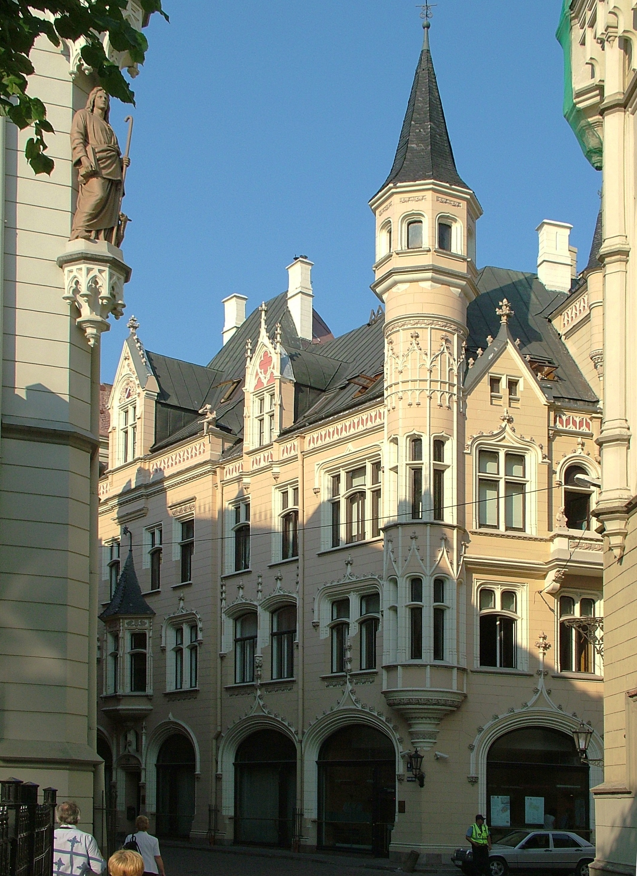 Building, Latvia, Riga, architecture, building exterior