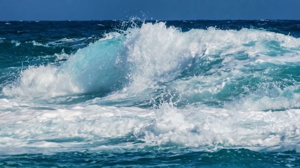 Wave, Foam, Spray, Energy, Bubbles, sea, wave preview