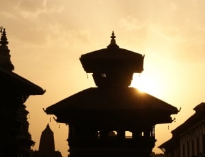 silhouette of temples thumbnail