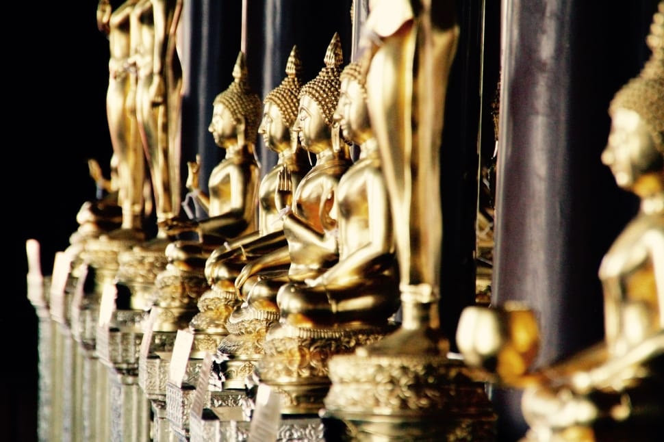 brass buddha statues preview