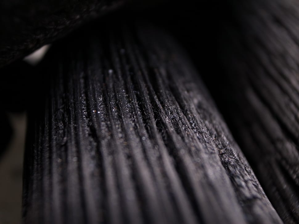 close up photo of black wood surface preview