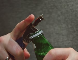 blue and silver bottle opener thumbnail