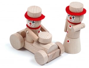 Vintage, Toys, Wooden Toys, Wood, red, no people thumbnail