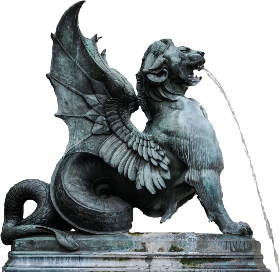 Dragon, Water, Paris, Fig, Fountain, statue, sculpture preview