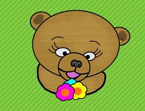 Teddy Bear, Teddybear, Green, Bear, green color, green background thumbnail