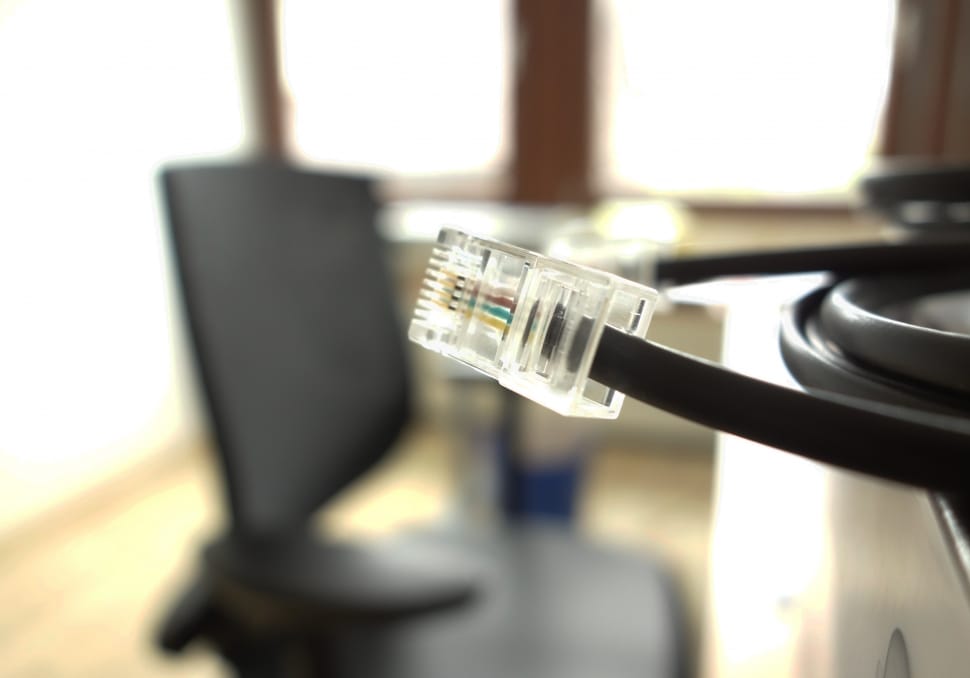 white rj45 cable preview