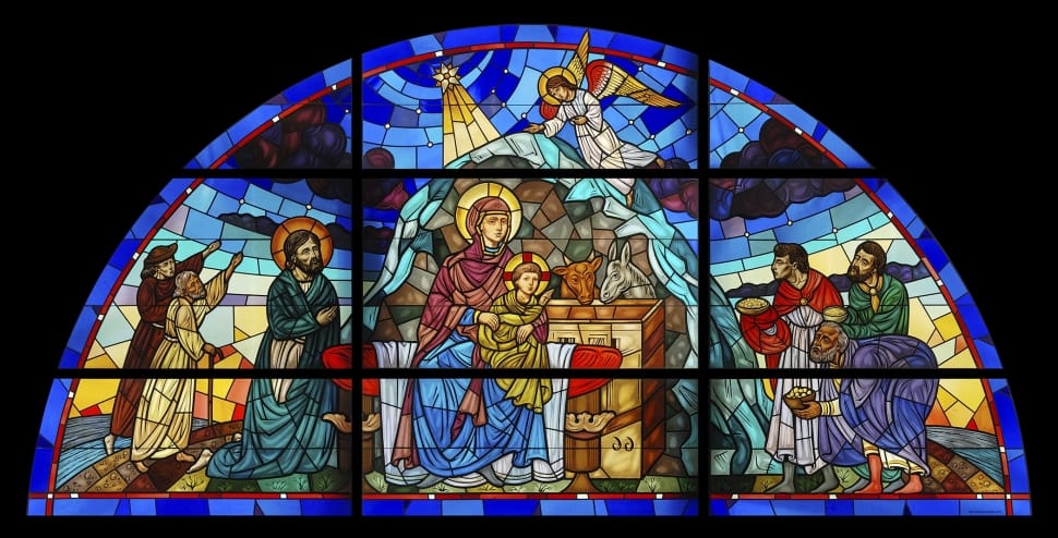 religious stained glass art preview