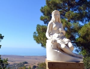 female half nude statue thumbnail