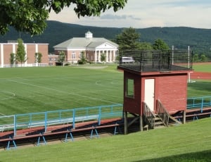 Athletic Field, School, Massachusetts, house, built structure thumbnail