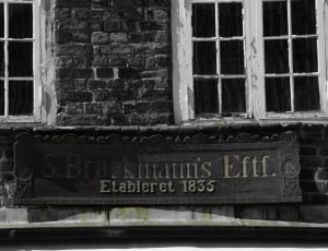 1835 S brookmann's Eftf. etableret sign thumbnail