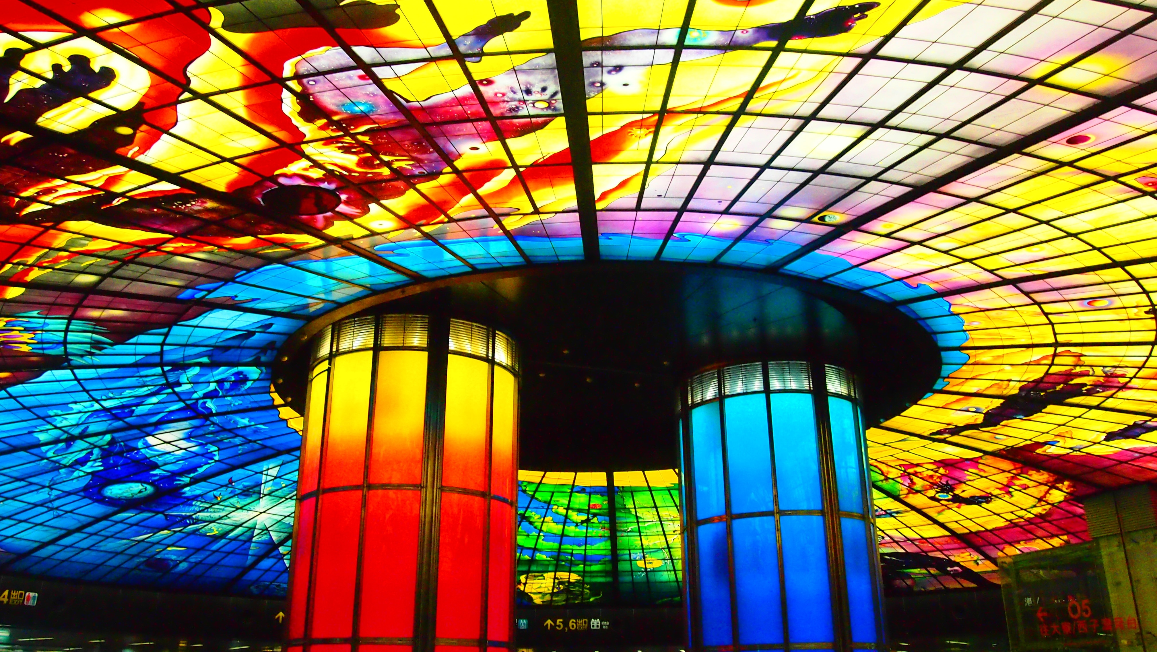 Color, Formosa Station, Beauty, Taiwan, multi colored, architecture