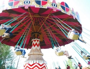 Swings, Spinning, Fun, Amusement Park, amusement park, arts culture and entertainment thumbnail