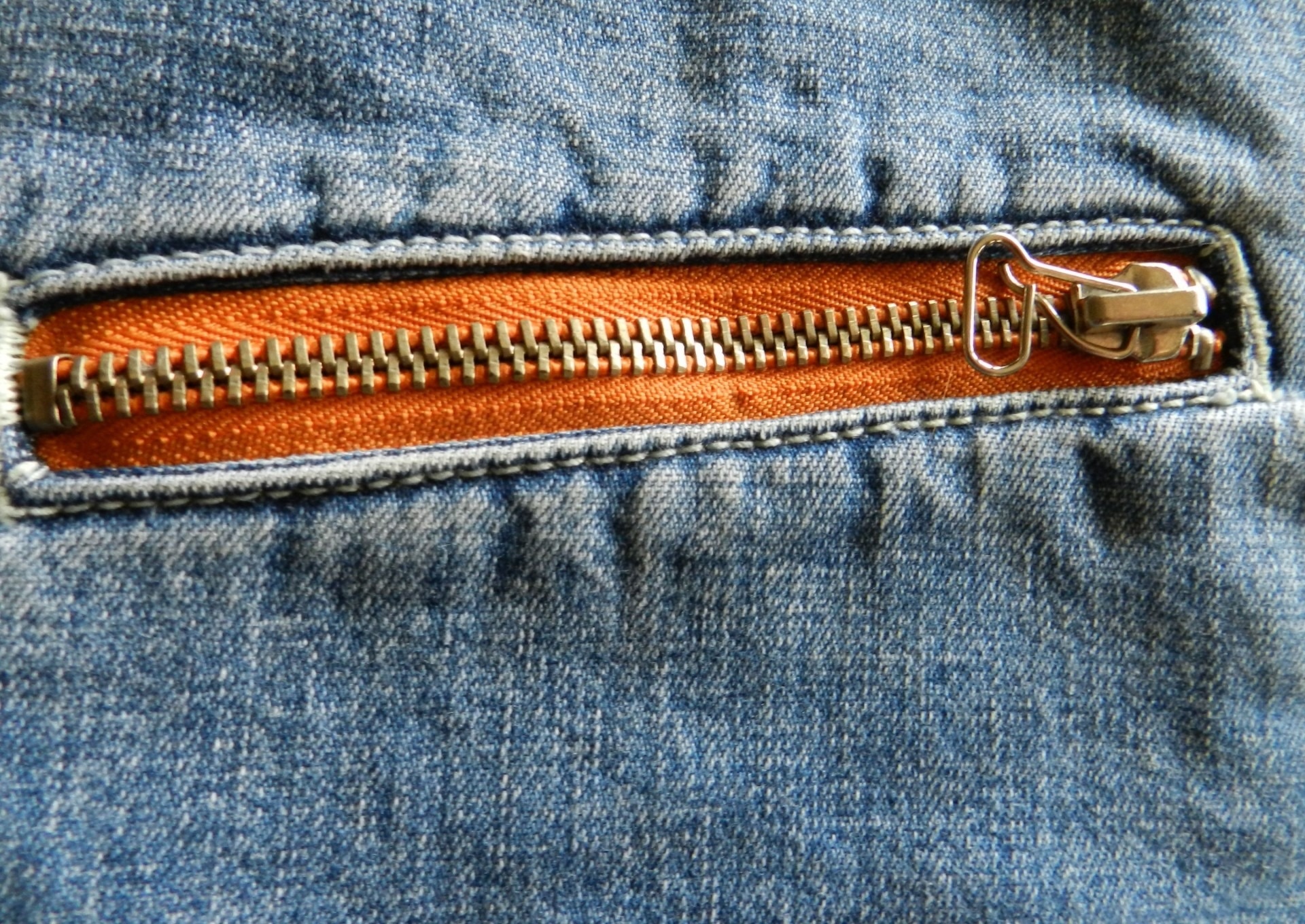 brown zipper