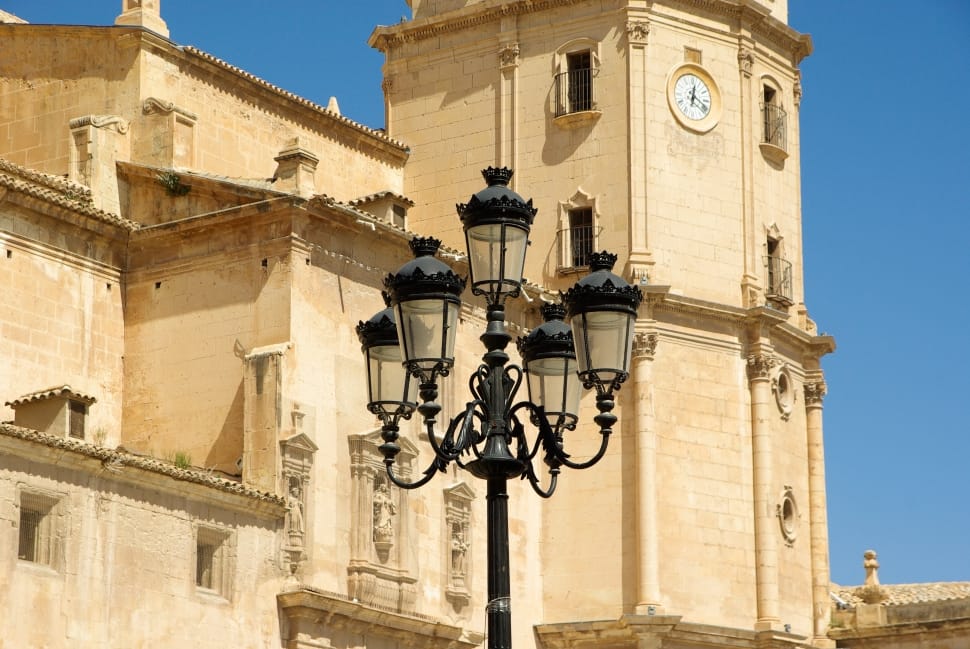 Floor Lamp, Spain, Lorca, Church, building exterior, architecture preview