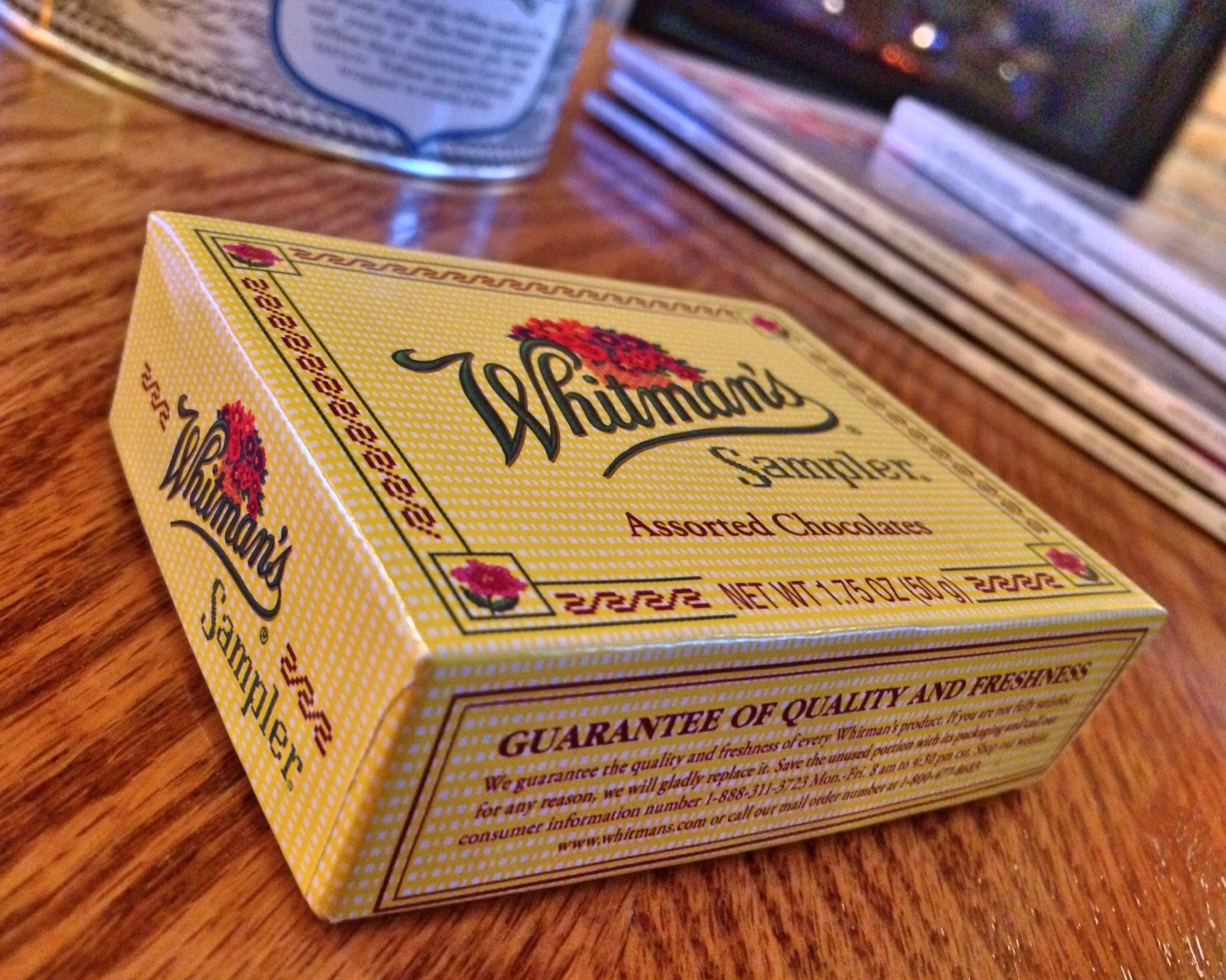 whitman's sampler assorted chocolates box
