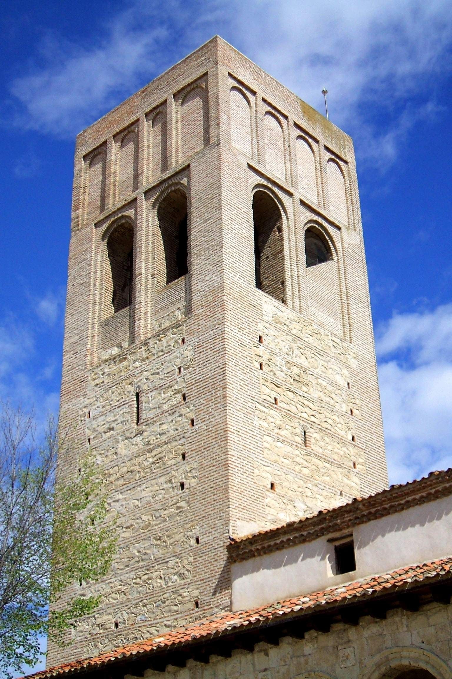 beige concrete tower