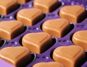 Candy, Nibble, Chocolate, Chocolates, no people, purple thumbnail