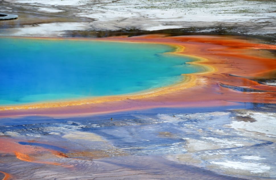 Yellowstone, Grand Prismatic Spring, no people, water preview