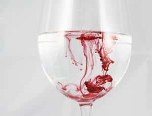 Water, Ink, Blood, Color, A Glass Of, liquid, wine thumbnail