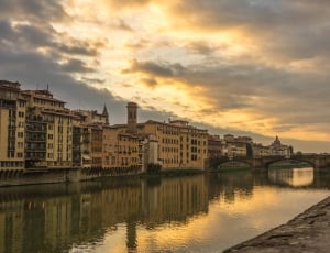 Arno River, Sunset, Florence, Italy, architecture, built structure thumbnail