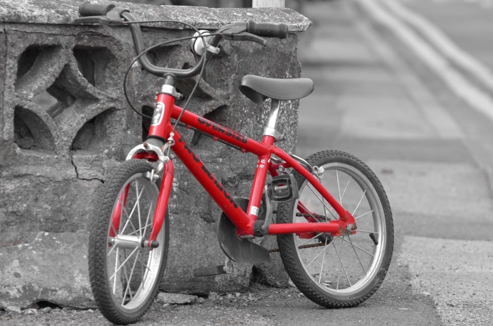 red bmx bike preview