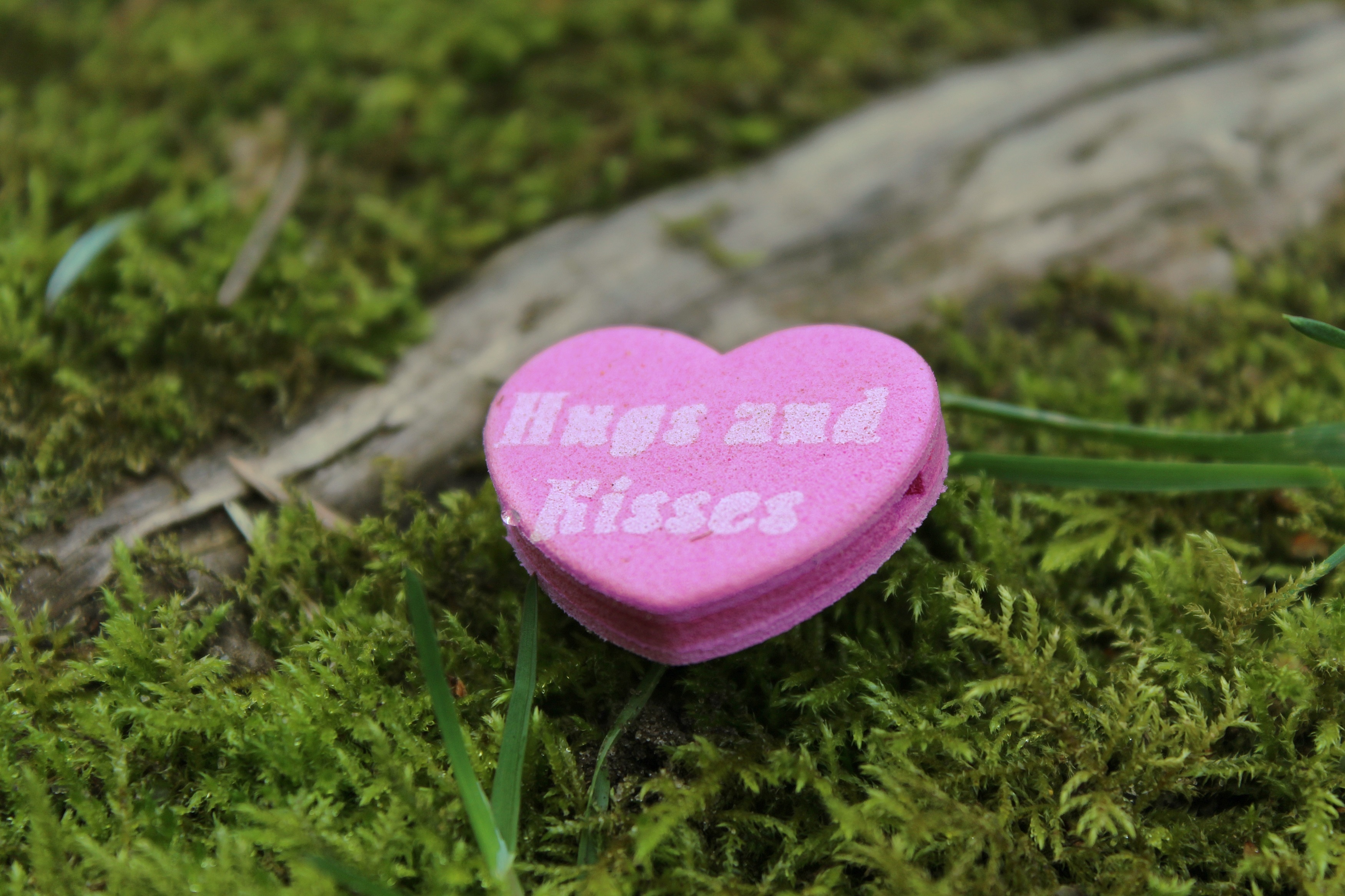 hugs and kisses heart container