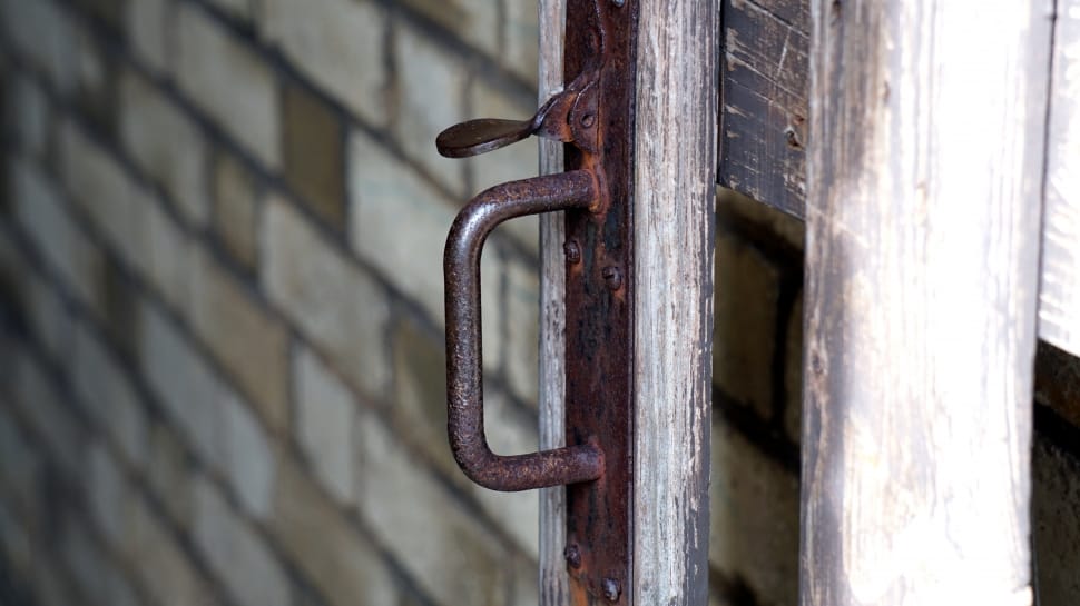 brown metal door handle preview