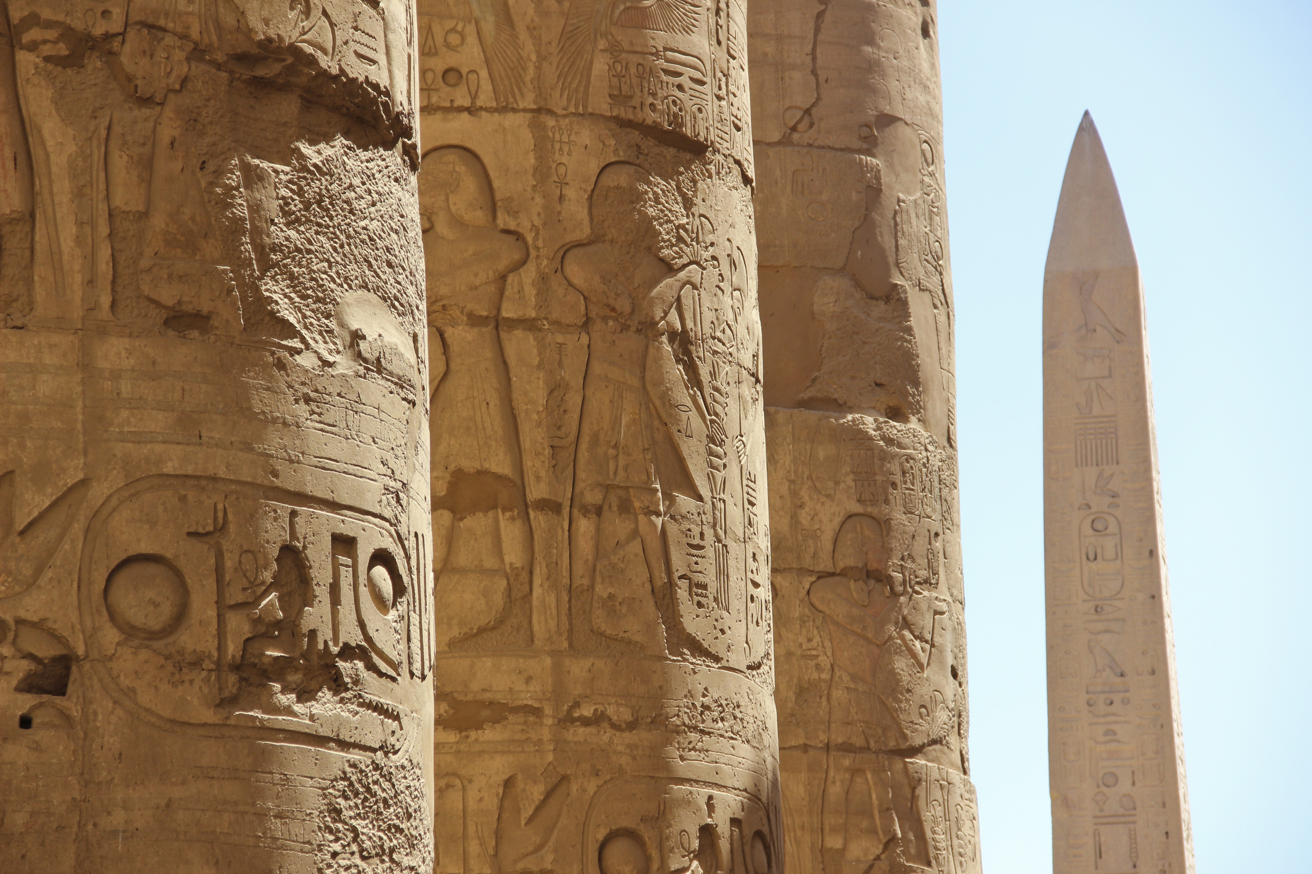 Egypt, Luxor, Columns, history, old ruin